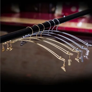 100pcs Creative Metal Double Wire Clip Hanger for Bra Underwear Lingerie Panties Clothes Rack Holder Silver Gold wen6882
100pcs Creative Metal Double Wire Clip Hanger for Bra Underwear Lingerie Panties Clothes Rack Holder Silver Gold wen6882