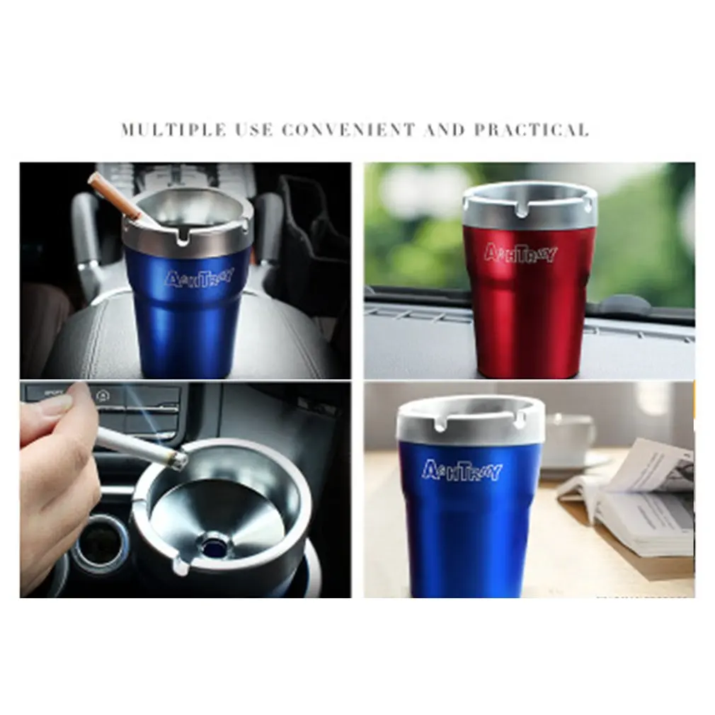 Aluminum Alloy Auto Cigarette Ash Holder Portable Car Auto Cigarette Ashtray Car Ashtray Cup Holder Cigarette Ashtray for Car
Aluminum Alloy Auto Cigarette Ash Holder Portable Car Auto Cigarette Ashtray Car Ashtray Cup Holder Cigarette Ashtray for Car