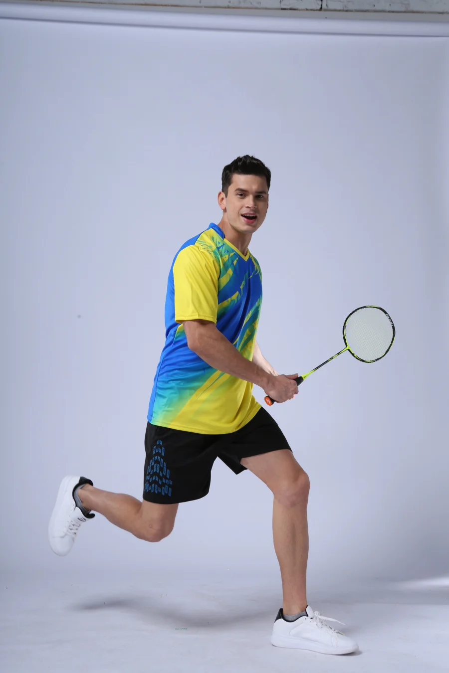 Sportswear Quick Dry Badminton T-Shirt HTB10NNxXynrK1Rjy1Xcq6yeDVXaS.jpg - Sportswear Quick Dry Badminton T-Shirt