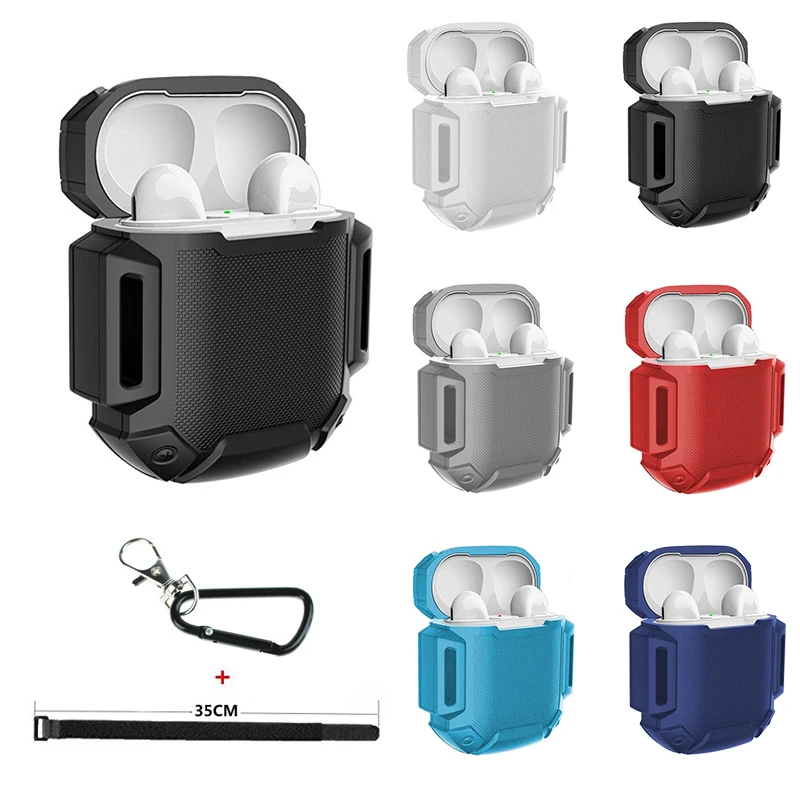 Wireless Bluetooth Earphone Case Non-slip Shockproof Silicone Storage Box Integrated Earphones Bag Cover Protective For AirPods
Wireless Bluetooth Earphone Case Non-slip Shockproof Silicone Storage Box Integrated Earphones Bag Cover Protective For AirPods