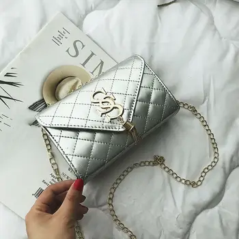 Hot New Women Quilted Chain Bag PU Leather Ladies Shoulder Crossbody Handbag Purse Messenger Casual Bags
Hot New Women Quilted Chain Bag PU Leather Ladies Shoulder Crossbody Handbag Purse Messenger Casual Bags