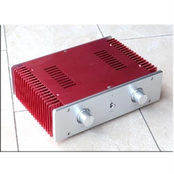 JF 001 double-sided heat dissipation / all aluminum power amplifier chassis / aluminum alloy shell / DIY 300*211*80 
JF 001 double-sided heat dissipation / all aluminum power amplifier chassis / aluminum alloy shell / DIY 300*211*80