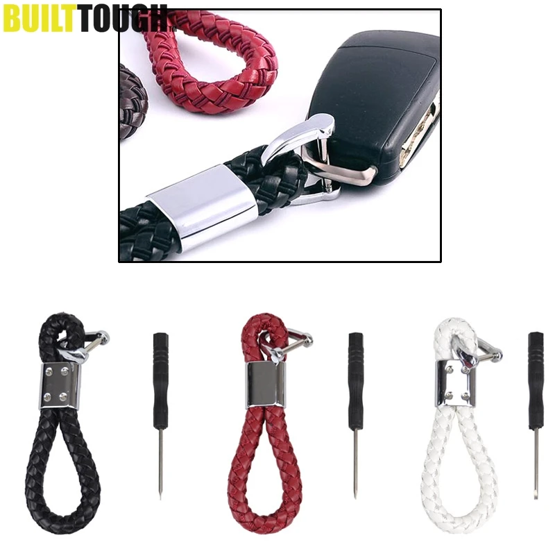 3Pu Leather String Car Styling KeyChain Braided Keyring Holder For Polo Golf Seat Opel Toyota Nissan BMW Ford Fiat 500 Subaru XV
3Pu Leather String Car Styling KeyChain Braided Keyring Holder For Polo Golf Seat Opel Toyota Nissan BMW Ford Fiat 500 Subaru XV