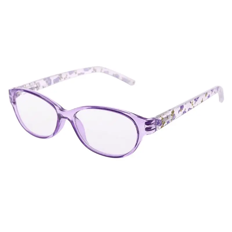 New Fashion Reading Glasses Flower Adornment Plastic Legs Transparent Presbyopic Glasses 4 Colors
New Fashion Reading Glasses Flower Adornment Plastic Legs Transparent Presbyopic Glasses 4 Colors