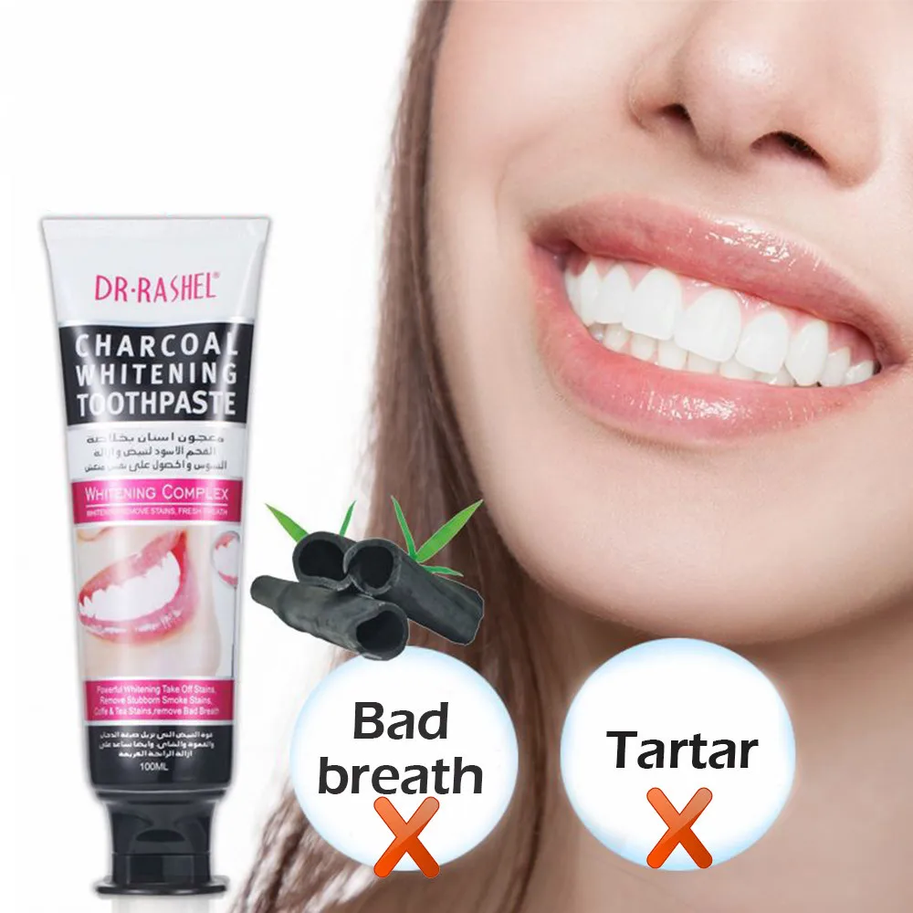 120g Teeth Whitening Toothpaste Treatment Gums Bleeding Toothpaste Activated Charcoal Mint Flavor Dental Cream Di macunu
120g Teeth Whitening Toothpaste Treatment Gums Bleeding Toothpaste Activated Charcoal Mint Flavor Dental Cream Di macunu