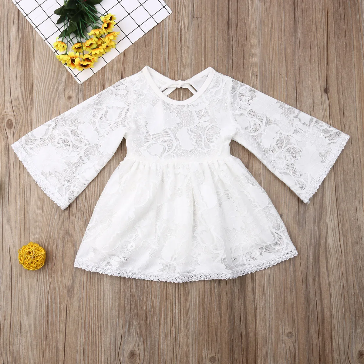 Princess Toddler Kid Girls Dress White Lace Tutu Party Wedding Dresses For Girls Long Sleeve Backless Dress Girl Clothing
Princess Toddler Kid Girls Dress White Lace Tutu Party Wedding Dresses For Girls Long Sleeve Backless Dress Girl Clothing