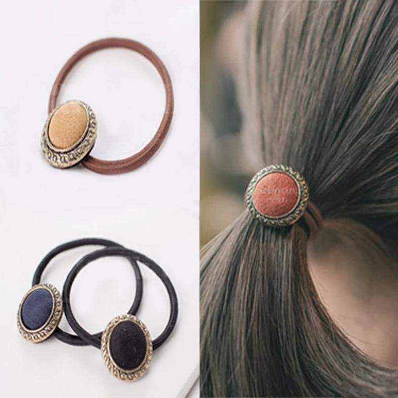 6PCS Button Shape Rubber Band Elastic Hair Band Women Girls Ponytail Donut Bun Holder Hair Rope Gum Tie Hair Accessories
6PCS Button Shape Rubber Band Elastic Hair Band Women Girls Ponytail Donut Bun Holder Hair Rope Gum Tie Hair Accessories