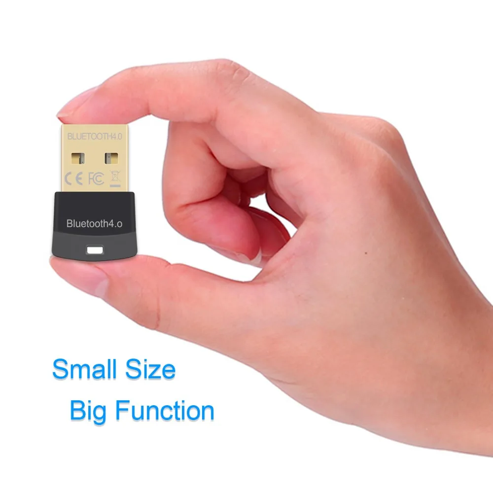 Bluetooth Adapter V4.0 CSR Dual Mode Wireless Mini USB Bluetooth Dongle 4.0 Transmitter for Computer PC 8