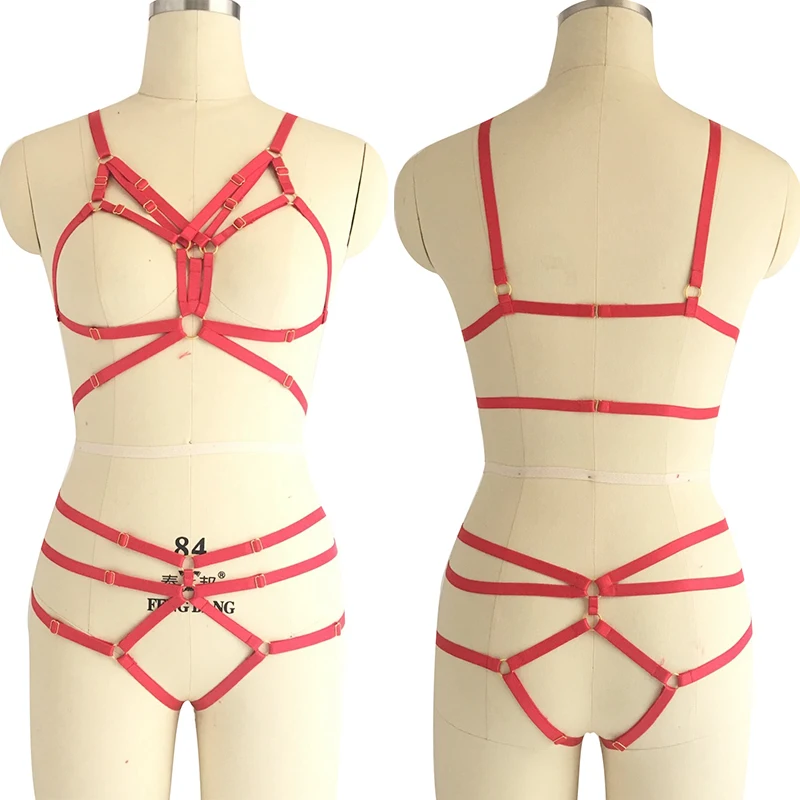 Women Sexy Body Harness Set strap Thong Lingerie Gothic For Stockings Sword Belt Bondage Suspenders Thong panties Body Harness
Women Sexy Body Harness Set strap Thong Lingerie Gothic For Stockings Sword Belt Bondage Suspenders Thong panties Body Harness