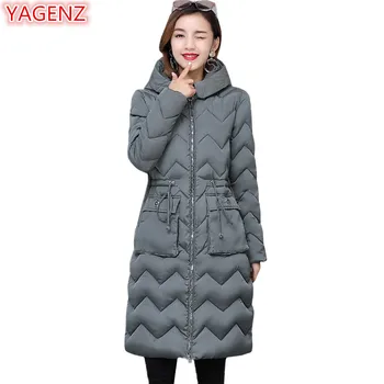 YAGENZ Plus size Jacket Winter Women Long Coats Parkas Mujer Cotton Jackets Clothing Hooded Female Coats pocket Wave pattern 622
YAGENZ Plus size Jacket Winter Women Long Coats Parkas Mujer Cotton Jackets Clothing Hooded Female Coats pocket Wave pattern 622
