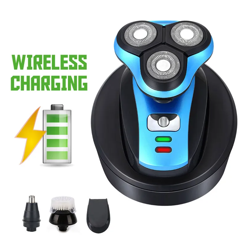 5D Electric Shaver USB Wireless Charging Floating 3 Blades Whole Body Washing Shaving Maching Electric Razor for Men D40
5D Electric Shaver USB Wireless Charging Floating 3 Blades Whole Body Washing Shaving Maching Electric Razor for Men D40