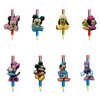 8pcs/lot Mickey Cartoon Pencil Topper School Office Supply Minnie Pencil Caps Kid Stationery Set Kid Gift Party Favor 
8pcs/lot Mickey Cartoon Pencil Topper School Office Supply Minnie Pencil Caps Kid Stationery Set Kid Gift Party Favor
