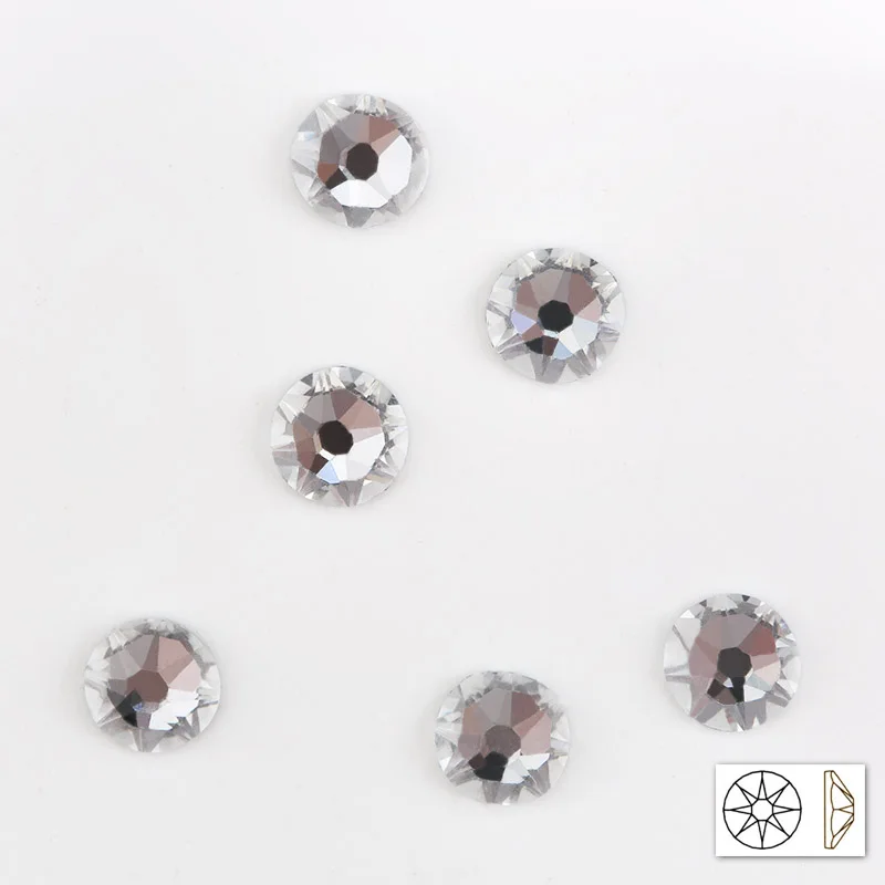 SS16 SS20 SS30 Crystal Clear (8 big + 8 small) New Faceted Cut Facets AAA Quality Iron On Hotfix Rhinestones
SS16 SS20 SS30 Crystal Clear (8 big + 8 small) New Faceted Cut Facets AAA Quality Iron On Hotfix Rhinestones