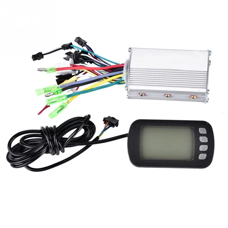 36V/48V 350W Brushless Motor Controller with LCD Panel for E-bike Electric Bike Scooter Electric Bicycle Accessories
36V/48V 350W Brushless Motor Controller with LCD Panel for E-bike Electric Bike Scooter Electric Bicycle Accessories