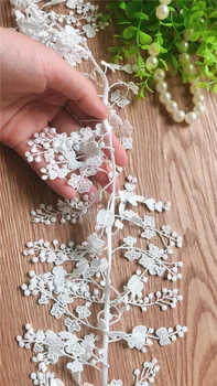Panicle Flowe Fringe Trim For DIY Costume Decoration 10 YARDS,Ivory Venise Watersoluble Embroidered Bilateral Fabric Lace Trim
Panicle Flowe Fringe Trim For DIY Costume Decoration 10 YARDS,Ivory Venise Watersoluble Embroidered Bilateral Fabric Lace Trim