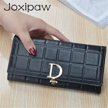 2020 Fashion Women Leather Purse Plaid Wallets Long Ladies Wallet Red Clutch Holder Coin Bag Female Wallet Girl Joxipaw
2020 Fashion Women Leather Purse Plaid Wallets Long Ladies Wallet Red Clutch Holder Coin Bag Female Wallet Girl Joxipaw