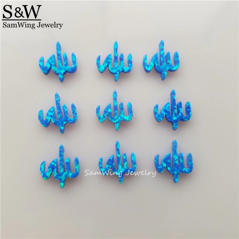 10pcs/lot Factory direct sale synthetic blue opal allah shape pendant with drilled hole
10pcs/lot Factory direct sale synthetic blue opal allah shape pendant with drilled hole