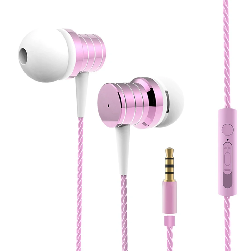 Stereo Earphone Hifi Music Bass Earbuds Headphones In-ear with Mic for Phone Xiaomi iPhone Sony Computer PC Mp3 Sports Earphones (16)