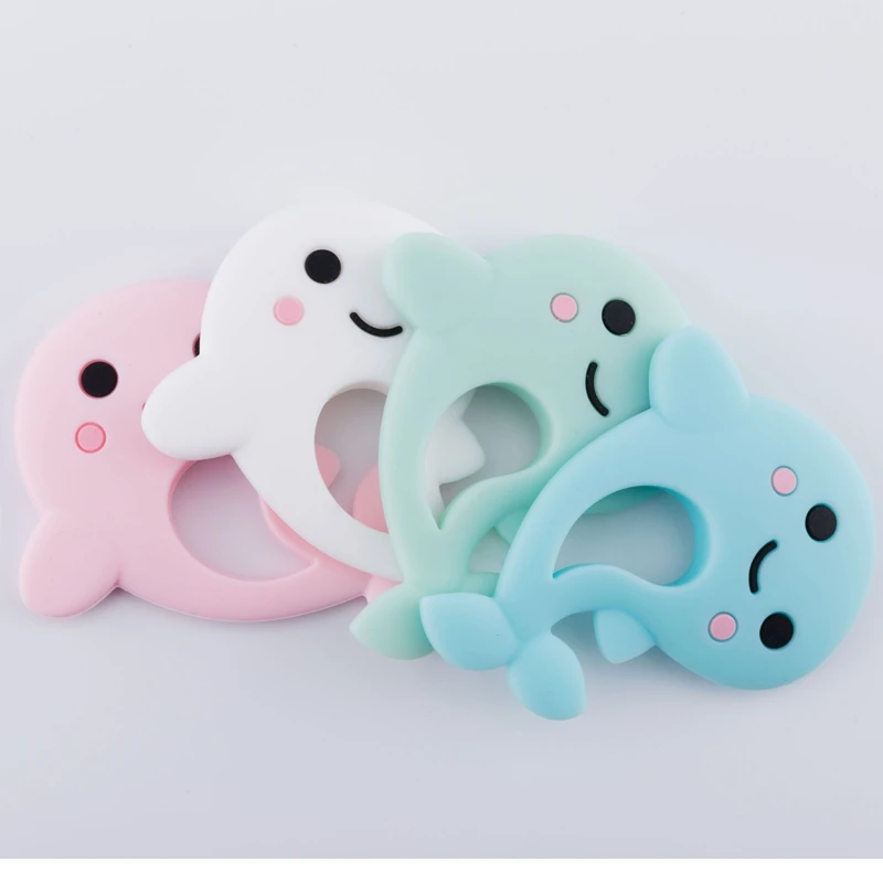Silicone Dolphin Pendant