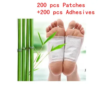 400 Pcs/lot Detox Foot Patches Pads Body Toxins Feet Cleansing Herbal Adhesive (200pcs Patches+200pcs Adhesives)
400 Pcs/lot Detox Foot Patches Pads Body Toxins Feet Cleansing Herbal Adhesive (200pcs Patches+200pcs Adhesives)
