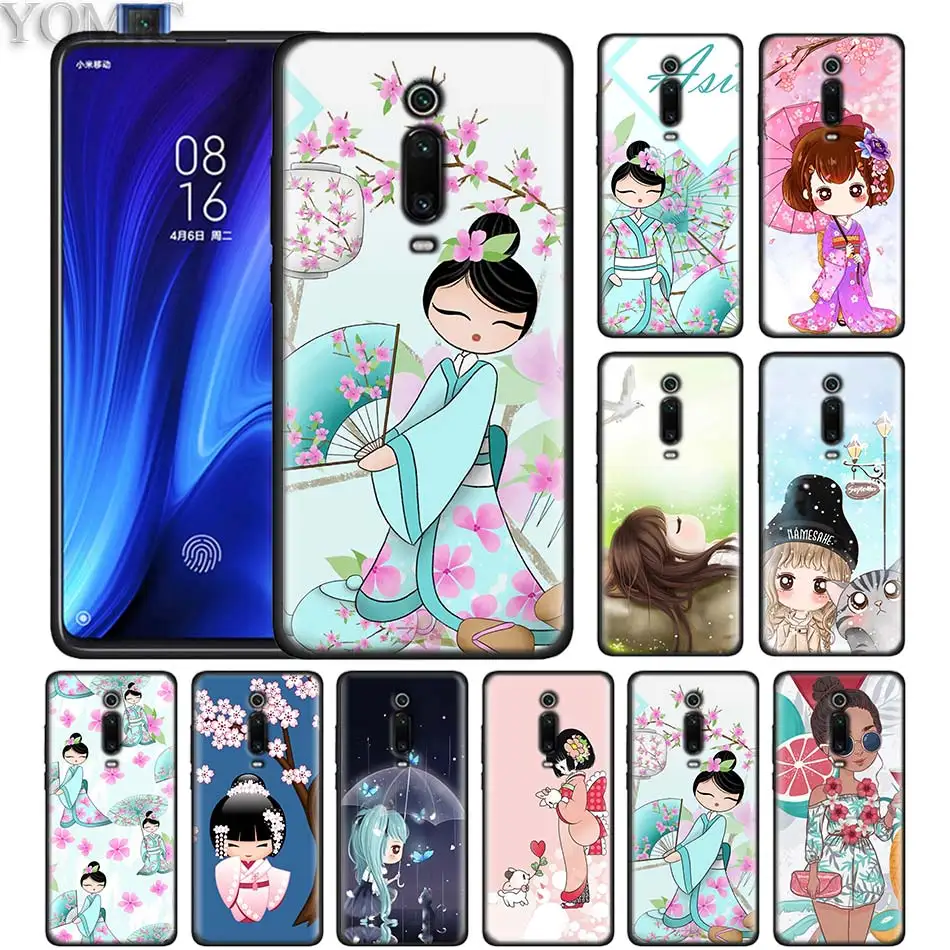 Geisha Kokeshi Doll Black Case for Xiaomi Redmi K20 Note 7 6 Pro 6A 7A 4X 5 Plus Y3 GO Silicone Phone Cover Cubre Soft Casos
Geisha Kokeshi Doll Black Case for Xiaomi Redmi K20 Note 7 6 Pro 6A 7A 4X 5 Plus Y3 GO Silicone Phone Cover Cubre Soft Casos