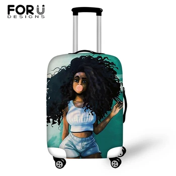 FORUDESIGNS Travel Luggage Cover Travel Suitcase S/M/L African Girls Prints Design Suitcase Cover Travel Accessories Only Cover
FORUDESIGNS Travel Luggage Cover Travel Suitcase S/M/L African Girls Prints Design Suitcase Cover Travel Accessories Only Cover