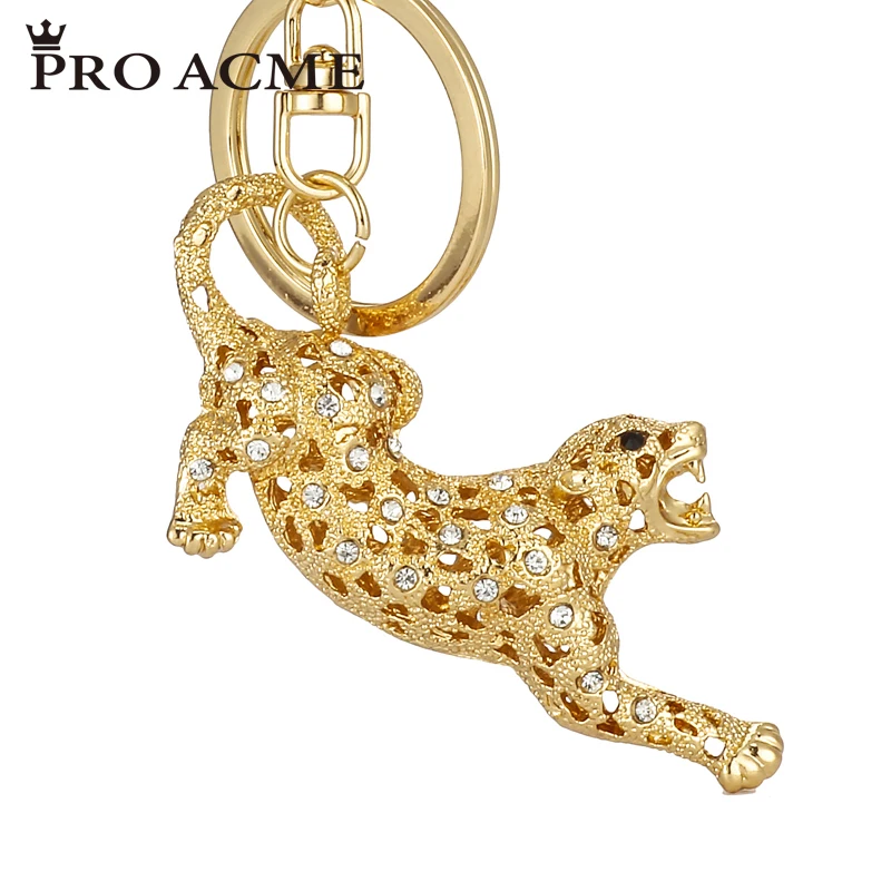 Pro Acme Novelty Leopard Rhinestone Keychain Alloy Key Holder Women Bag Chams Pendant Key Chains Car Keyring llaveros PWK0702
Pro Acme Novelty Leopard Rhinestone Keychain Alloy Key Holder Women Bag Chams Pendant Key Chains Car Keyring llaveros PWK0702