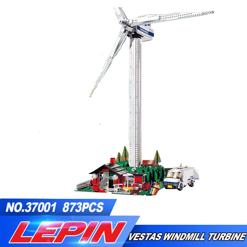 DHL Lepin 37001 Creative Series The Vestas Windmill Turbine Set Children Educational Building Blocks Bricks Toys Model 4999
DHL Lepin 37001 Creative Series The Vestas Windmill Turbine Set Children Educational Building Blocks Bricks Toys Model 4999