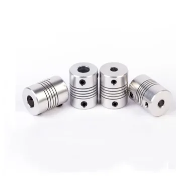 

D19 * L25 shaft coupling aluminum alloy flexible jaw 3/4/5/6 / 6.35 / 7/8 CNC stepper motor coupling encoder engraving machine