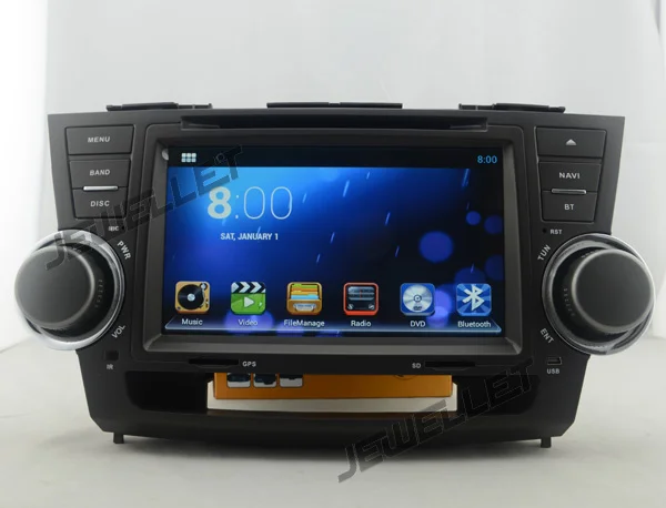 Quad core 1024*600 HD screen Android 9.0 Car DVD GPS radio Navigation for Toyota Highlander Kluger 2008-2013
Quad core 1024*600 HD screen Android 9.0 Car DVD GPS radio Navigation for Toyota Highlander Kluger 2008-2013
