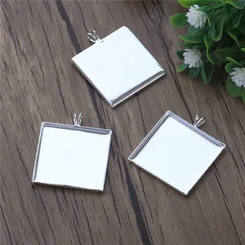 25mm 10pcs High Light Silver Plated Copper Square Cabochon Settings Cabochon Bases Cameo Base Blank Tray
25mm 10pcs High Light Silver Plated Copper Square Cabochon Settings Cabochon Bases Cameo Base Blank Tray