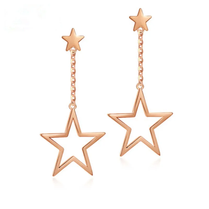 VOJEFEN Exquisite Long Double Star Tassel Earrings for Women Creative Romantic Dangle Earrings Pentagram Pendant Party Jewelry
VOJEFEN Exquisite Long Double Star Tassel Earrings for Women Creative Romantic Dangle Earrings Pentagram Pendant Party Jewelry