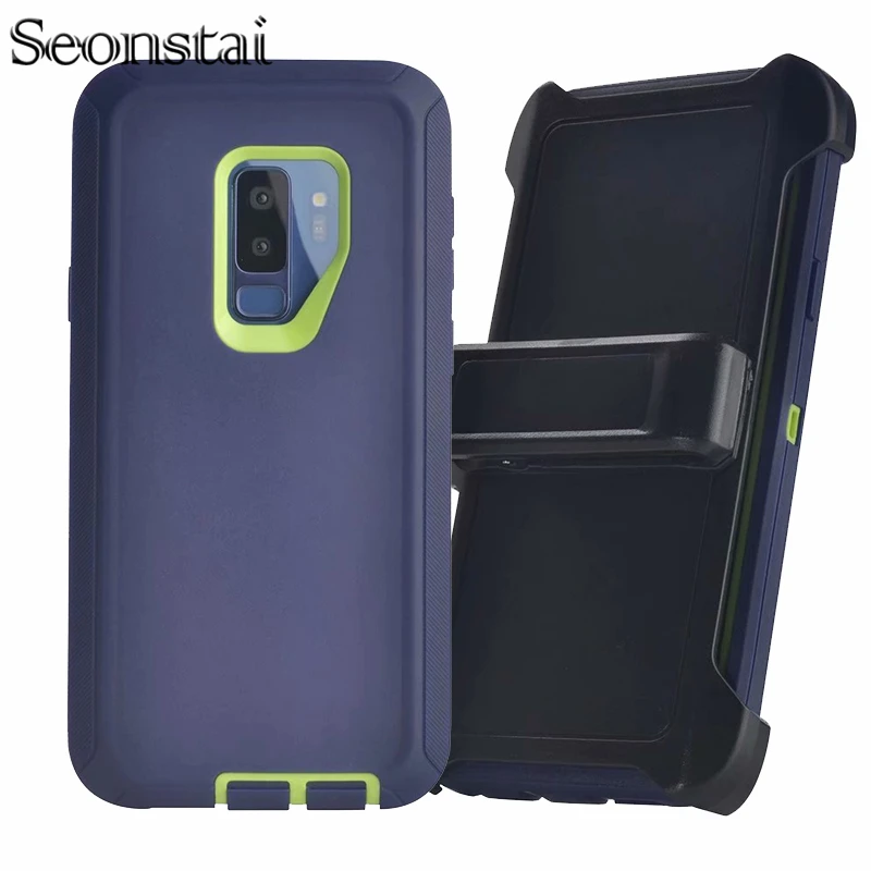 

Shockproof Armour Phone Case for Samsung Galaxy S9 TPU Hybrid Defender Back Cover case For Samsung S9Plus Anti-Scratch Coque