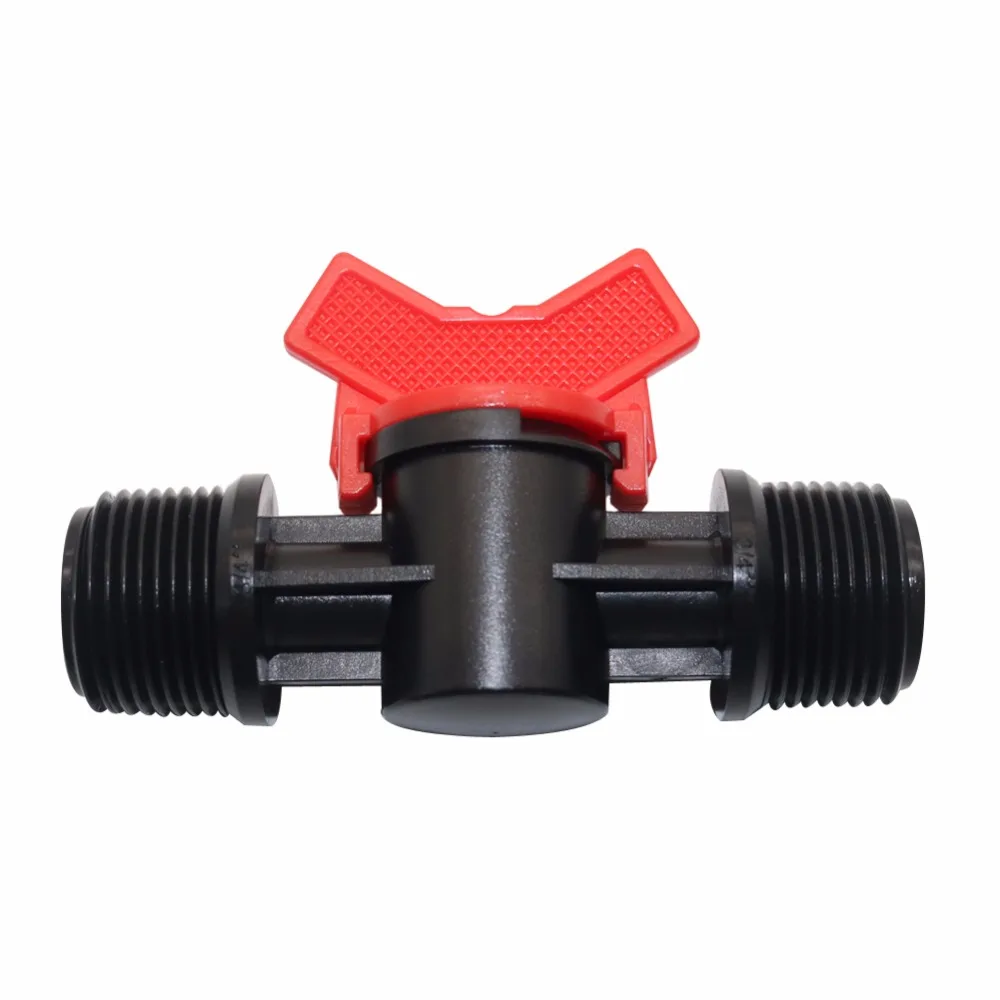 5 Pcs Plastic Coupling Pipe Irrigation Hose Switch Valve 3 models Switches Garden Watering Supplies External thread
5 Pcs Plastic Coupling Pipe Irrigation Hose Switch Valve 3 models Switches Garden Watering Supplies External thread