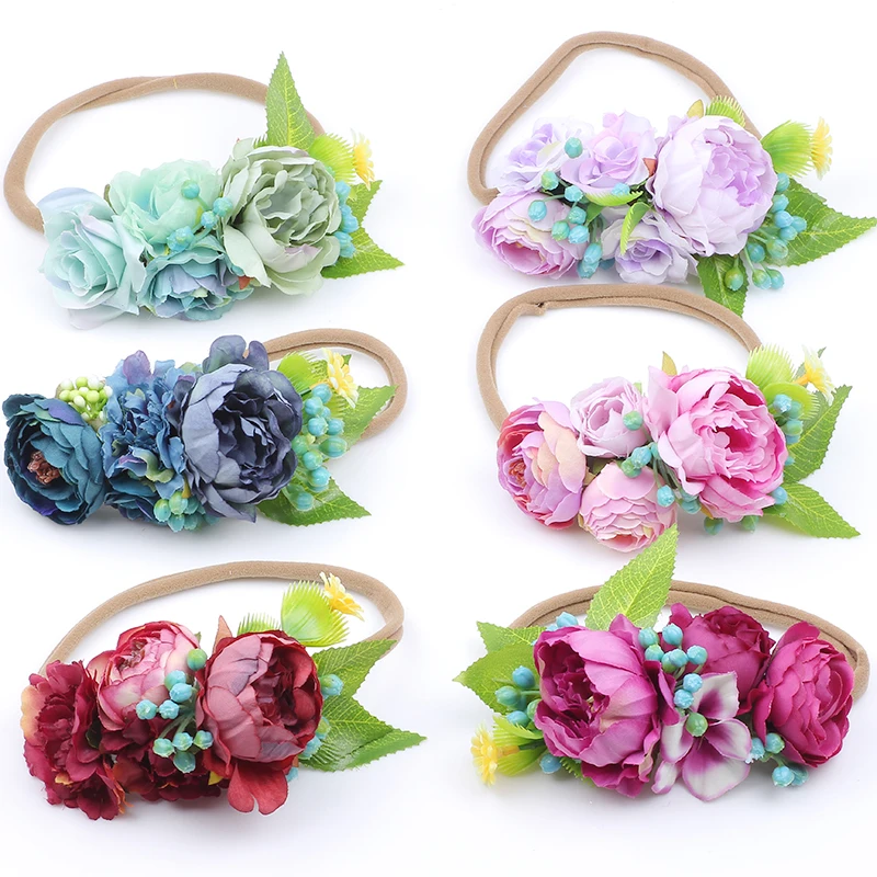 Headband Newborn Easter Headband Flower Crown on Nylon Headband Hair Accessory Kids photo Prop girls flower headpiece
Headband Newborn Easter Headband Flower Crown on Nylon Headband Hair Accessory Kids photo Prop girls flower headpiece