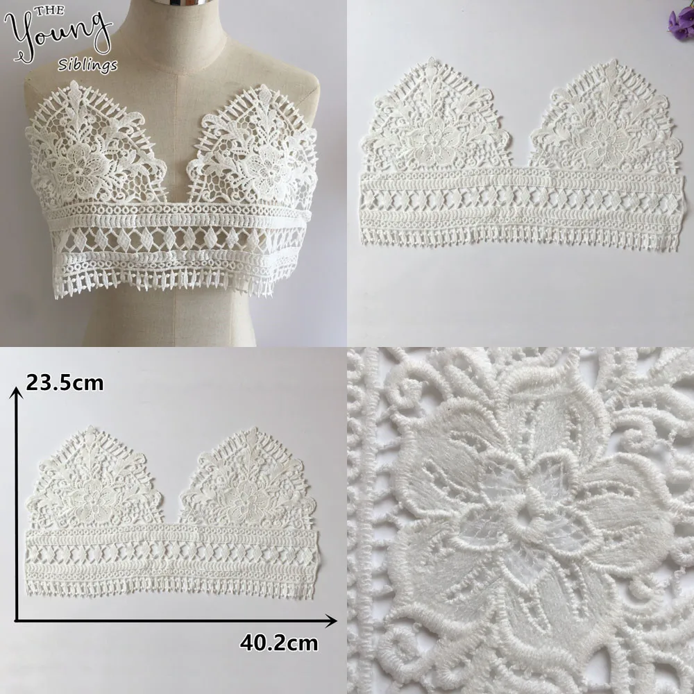New arrive Lace Collar Trim DIY Embroidery Neckline Applique Sewing lace Fabric Craft Decoration Clothing Accessories Supplies
New arrive Lace Collar Trim DIY Embroidery Neckline Applique Sewing lace Fabric Craft Decoration Clothing Accessories Supplies