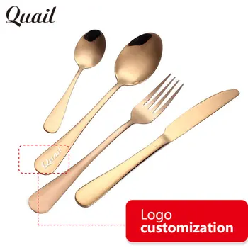 Quail Western Style Multicolor Rainbow a Set Dinner Wedding Kitchen Cutlery Stainless Steel Knife Fork Scoops Free Engrave Text
Quail Western Style Multicolor Rainbow a Set Dinner Wedding Kitchen Cutlery Stainless Steel Knife Fork Scoops Free Engrave Text