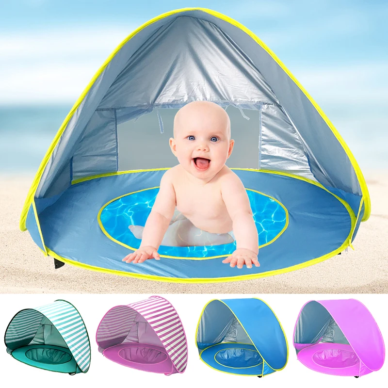 Thick Baby Beach Tent Uv-protecting Sunshelter With A Pool Waterproof Pop Up Awning Tent Kid Outdoor Camping Sunshade Beach
Thick Baby Beach Tent Uv-protecting Sunshelter With A Pool Waterproof Pop Up Awning Tent Kid Outdoor Camping Sunshade Beach