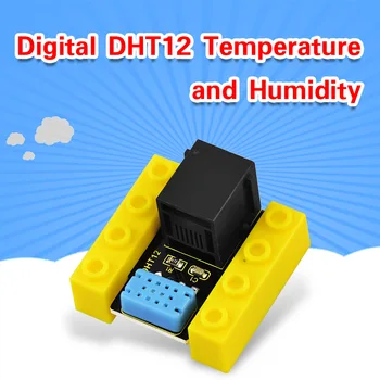 Kidsbits Building Blocks LM35/DS18B20/DHT12 Temperature Humidity Sensor For Arduino Kid Programming STEAM EDU
Kidsbits Building Blocks LM35/DS18B20/DHT12 Temperature Humidity Sensor For Arduino Kid Programming STEAM EDU