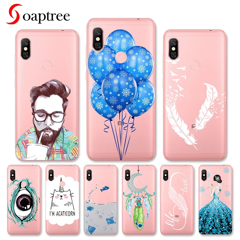 Soaptree Silicone Case For Xiaomi Redmi Note 6 Case 6.26'' Phone Bumper Soft TPU Back Cover For Xiaomi Redmi Note 6 Pro Coque
Soaptree Silicone Case For Xiaomi Redmi Note 6 Case 6.26'' Phone Bumper Soft TPU Back Cover For Xiaomi Redmi Note 6 Pro Coque