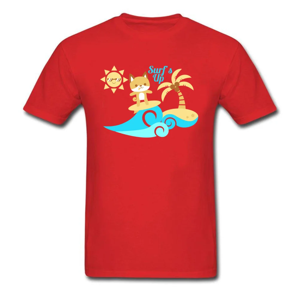 Surfer Shiba Inu_red