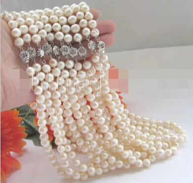 FREE SHIPPING>>>@ new1318 Wholesale 10x18" 9mm white flaw round freshwater pearl necklace-GP clasp
FREE SHIPPING>>>@ new1318 Wholesale 10x18" 9mm white flaw round freshwater pearl necklace-GP clasp