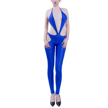 Women Sexy Cut Out See Through bodysuit Jumpsuit Catsuit Clubwear Sheer Nightwear Halter Stretch Backless Long Pants Bodysuit
Women Sexy Cut Out See Through bodysuit Jumpsuit Catsuit Clubwear Sheer Nightwear Halter Stretch Backless Long Pants Bodysuit