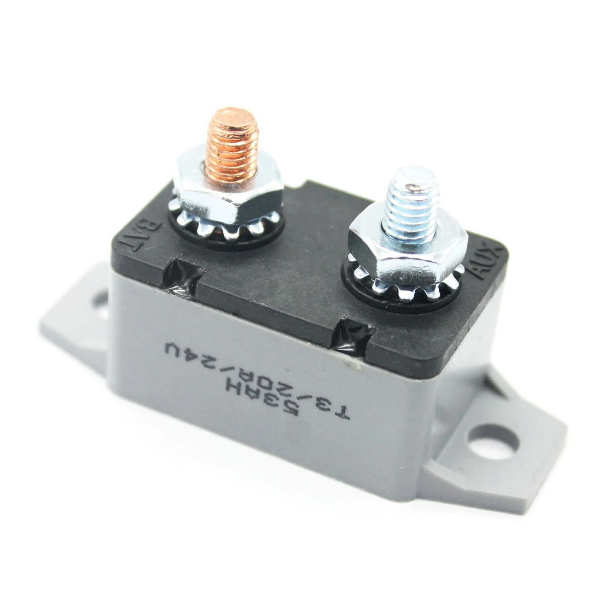 Manual Reset Circuit Breaker 20A 24V Break for Battery Charges Audio Trucks Buses Marine Trolling Motors (F3088-20A) A30
Manual Reset Circuit Breaker 20A 24V Break for Battery Charges Audio Trucks Buses Marine Trolling Motors (F3088-20A) A30