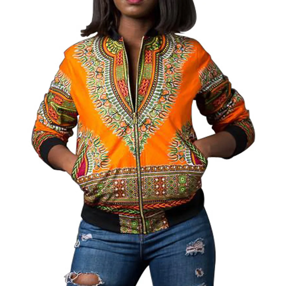 Fashion African Bomber Dashiki Print Jacket Women Short Boho Zip Pocket Sweatshirt Casual Cropped Coat Clothes For Ladies Green
Fashion African Bomber Dashiki Print Jacket Women Short Boho Zip Pocket Sweatshirt Casual Cropped Coat Clothes For Ladies Green