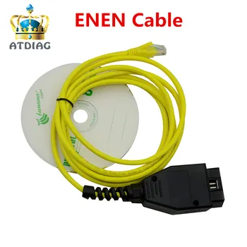 NEW Ethernet to OBD For BMW F Series ENET Cable E-SYS ICOM 2 Coding Without CD ESYS ICOM Coding Diagnostic Tool
NEW Ethernet to OBD For BMW F Series ENET Cable E-SYS ICOM 2 Coding Without CD ESYS ICOM Coding Diagnostic Tool