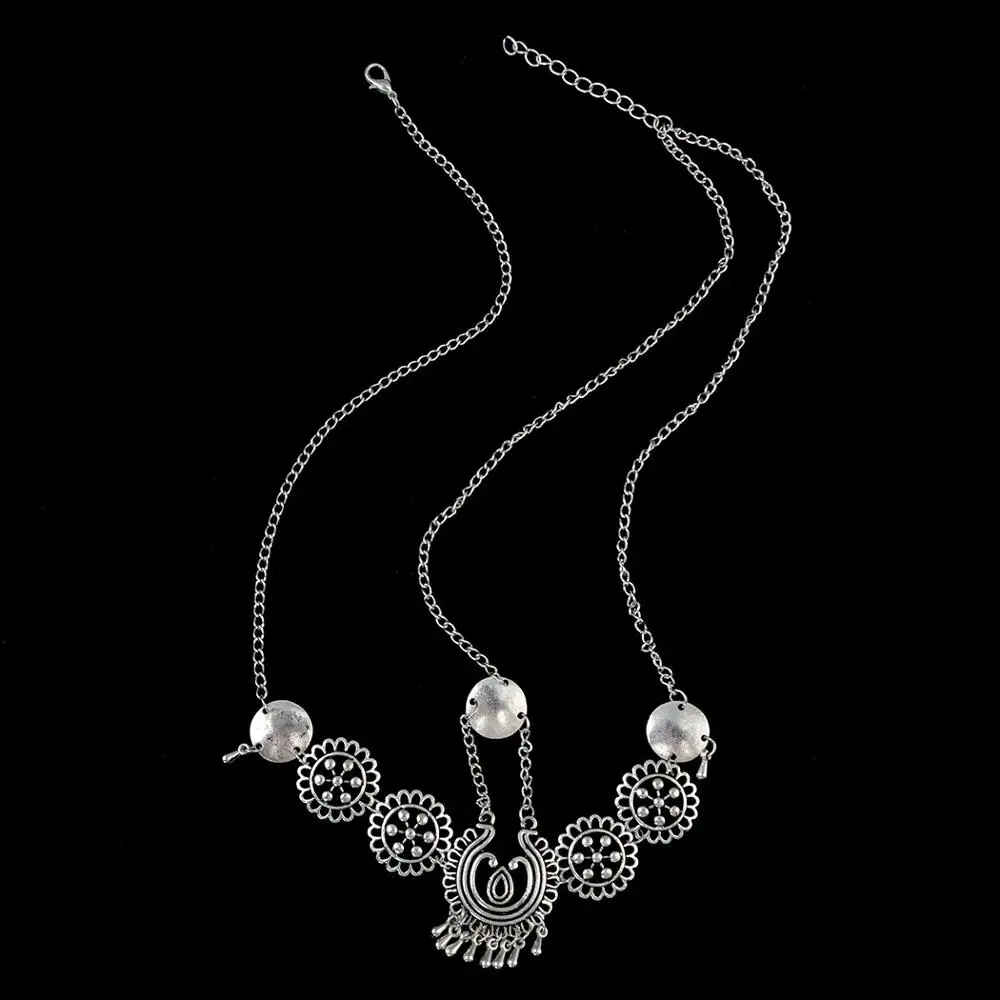 Gypsy Indian Headdress Headbands Vintage Silver Boho Head Chain Anklet Bracelet Sets for Bridal Headpiece Turkish Hair Jewelry
Gypsy Indian Headdress Headbands Vintage Silver Boho Head Chain Anklet Bracelet Sets for Bridal Headpiece Turkish Hair Jewelry