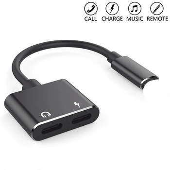 For Lightn to Earphone Jack Charging Audio Adapter For iPhone 7 8 Plus X XR Aux Charger Splitter Headphone Cable 2 in 1 Music
For Lightn to Earphone Jack Charging Audio Adapter For iPhone 7 8 Plus X XR Aux Charger Splitter Headphone Cable 2 in 1 Music