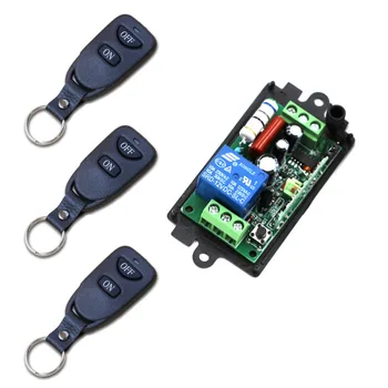 Best Sale AC110V 220V 1CH RF Wireless Remote Control Switch System 3 Key Transmitter and Receiver with Cover
Best Sale AC110V 220V 1CH RF Wireless Remote Control Switch System 3 Key Transmitter and Receiver with Cover