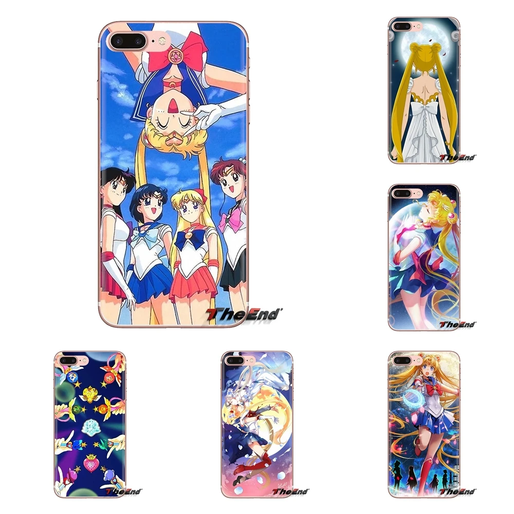 Cute anime Soldier Sailor Moon для LG G3 G4 Mini G5 G6 G7 Q6 Q7 Q8 Q9 V10 V20 V30 X Power 2 3 K10 K4 K8 2017 чехол телефона |